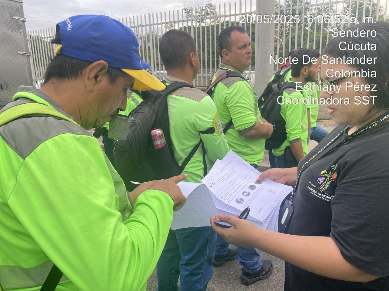 Evidencia de capacitación